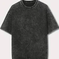 Dark Grey Acid Washed Tshirt